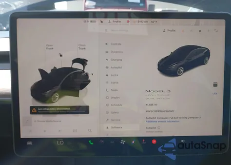 2022 Tesla Model 3 Long Range Dual Motor All-Wheel Drive from USA, damaged, VIN 5YJ3E1EB6NF260801